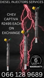 CHEVROLET CAPTIVA DELPHI DIESEL INJECTORS FOR SALE ON EXCHANGE