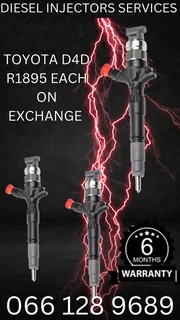Toyota D4d Diesel Injectors For Sale On Exchange