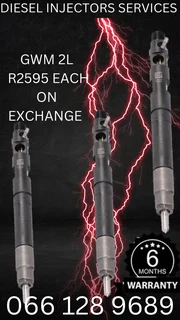 Gwm 2l Diesel Injectors For Sale On Exchange