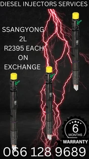 Ssangyong 2l Diesel Injectors For Sale On Exchange