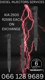 Kia 2500 Diesel Injectors For Sale On Exchange Or To Recon