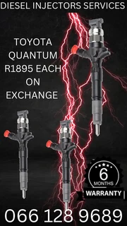 Toyota Quantum Diesel Injectors For Sale On Exchange Or To Recon