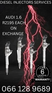 Audi 1.6 Diesel Injectors For Sale On Exchange Or To Recon