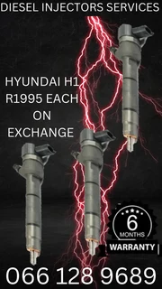 Hyundai H1 Bosch Diesel Injectors For Sale On Exchange Or To Recon