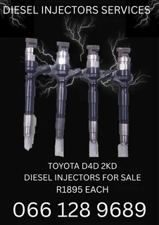 Toyota D4d 2kd Diesel Injectors For Sale On Exchange