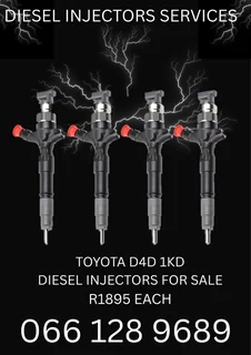 Toyota D4d 1kd Diesel Injectors For Sale On Exchange