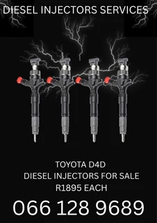 Toyota D4d Diesel Injectors For Sale On Exchange