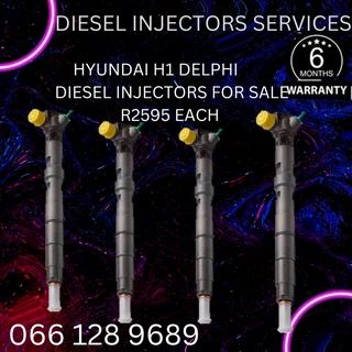 Hyundai H1 Delphi Diesel Injectors For Sale On Exchange Or To Recon