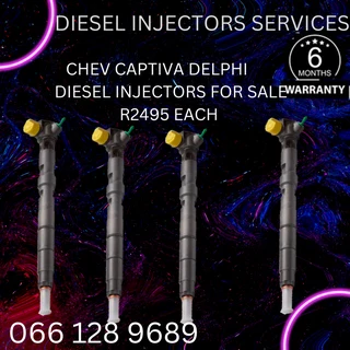 Chevrolet Captiva Delphi Diesel Injectors For Sale On Exchange Or To Recon