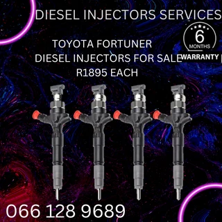 Toyota Fortuner Diesel Injectors For Sale On Exchange Or To Recon