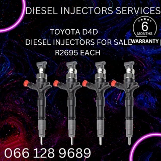 Toyota D4d Diesel Injectors For Sale On Exchange Or To Recon
