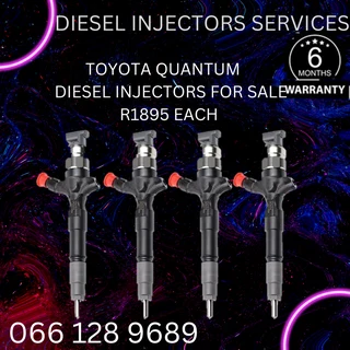 Toyota Quantum Diesel Injectors For Sale On Exchange Or To Recon