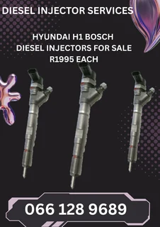 Hyundai H1 Bosch Diesel Injectors For Sale On Exchange Or To Recon
