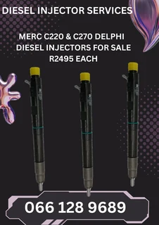 Merc C220 & C270 Delphi Diesel Injectors For Sale On Exchange Or To Recon