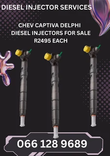 Chev Captiva Delphi Diesel Injectors For Sale Or To Recon