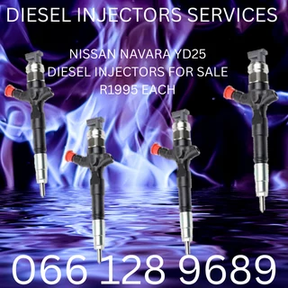 NISSAN NAVARA DIESEL INJECTORS FOR SALE ON EXCHANGE OR TO RECON