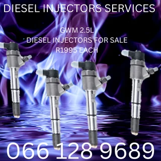 Gwm 2.5 Diesel Injectors For Sale On Exchange Or To Recon