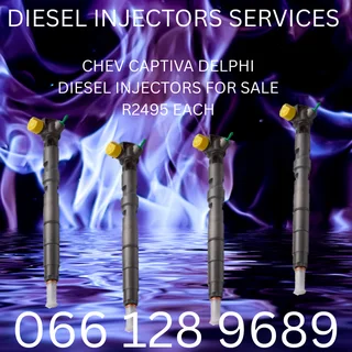 Chev Captiva Delphi Diesel Injectors For Sale On Exchange With Warranty
