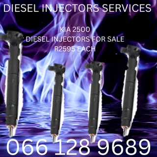 Kia 2500 Diesel Injectors For Sale On Exchange With Warranty