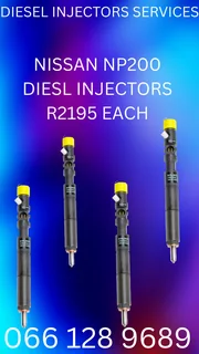Nissan Np200 Diesel Injectors For Sale On Exchange With Warranty