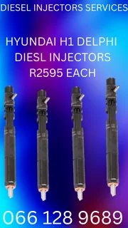 Hyundai H1 Delphi Diesel Injectors For Sale On Exchange With Warranty