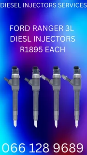 Ford Ranger 3l Diesel Injectors For Sale On Exchange With Warranty