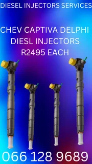 Chev Captiva Delphi Diesel Injectors For Sale On Exchange With Warranty