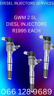 Gwm 2.5 Diesel Injectors For Sale On Exchange With Warranty