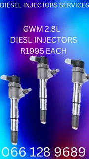 Gwm 2.8 Diesel Injectors For Sale On Exchange With Warranty