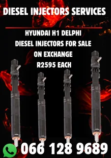 Hyundai H1 Delphi Diesel Injectors For Sale On Exchange With Warranty