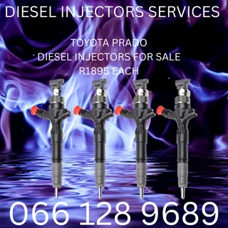 Toyota Prado Diesel Injectors For Sale On Exchange With Warranty