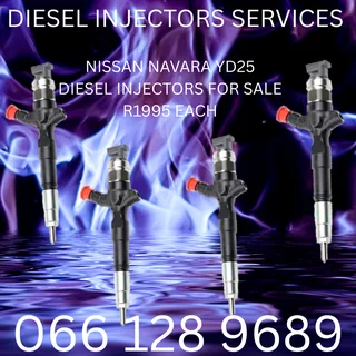 Nissan Navara Diesel Injectors For Sale On Exchange With Warranty