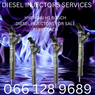 Hyundai H1 Bosch Diesel Injectors For Sale On Exchange With Warranty