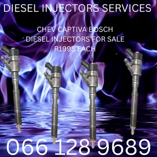 Chev Captiva Bosch Diesel Injectors For Sale On Exchange With Warranty