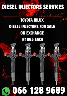Toyota Hilux Diesel Injectors For Sale On Exchange To Recon Your Own