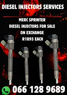 Merc Sprinter Diesel Injectors For Sale On Exchange With 6 Months Warranty