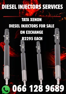 Tata Xenon Diesel Injectors For Sale On Exchange With Warranty And Copper Washers