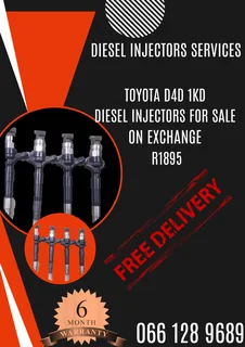 Toyota D4d 1kd Diesel Injectors For Sale On Exchange With Copper Washers