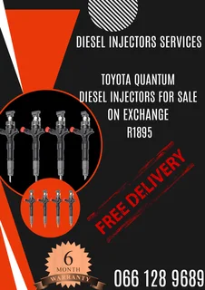 Toyota Quantum Diesel Injectors For Sale