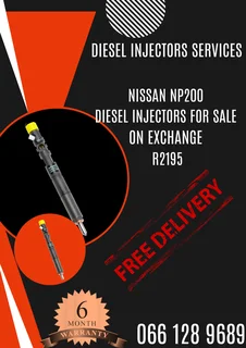 Nissan Np200 Diesel Injectors For Sale On Exchange With Copper Washers And Warranty