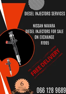 Nissan Navara Diesel Injectors For Sale On Exchange With Warranty