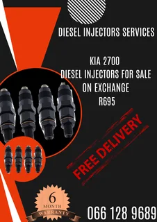 Kia 2700 Diesel Injectors For Sale Or To Recon