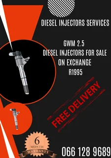 Gwm 2.5 Diesel Injectors For Sale On Exchange With Warranty