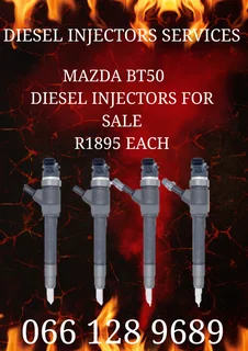 Mazda Bt50 Diesel Injectors For Sale Or To Recon Your Own