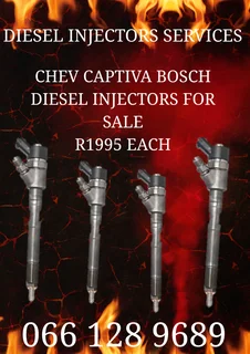 Chev Captiva Bosch Diesel Injectors For Sale Or To Exchange