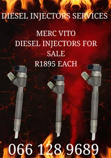 Merc Vito Diesel Injectors For Sale Or To Recon Your Own