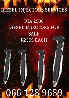 Kia 2500 Diesel Injectors For Sale On Exchange Or To Recon