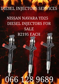 Nissan Navara Diesel Injectors For Sale On Exchange With Warranty