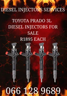 Toyota Prado Diesel Injectors For Sale On Exchange With Warranty
