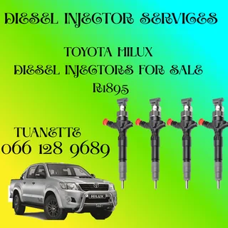 Toyota Hilux Diesel Injectors For Sale On Exchange Or To Recon